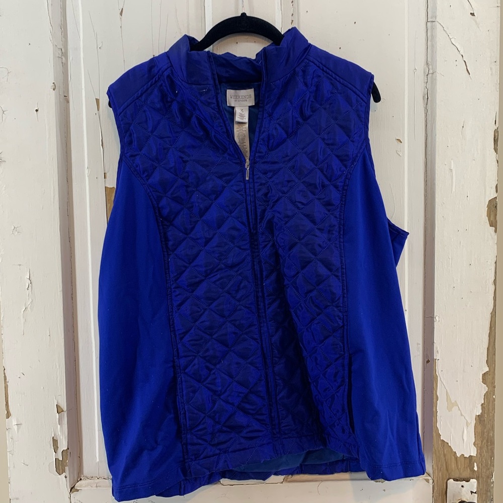 Chico’s Royal Blue Vest